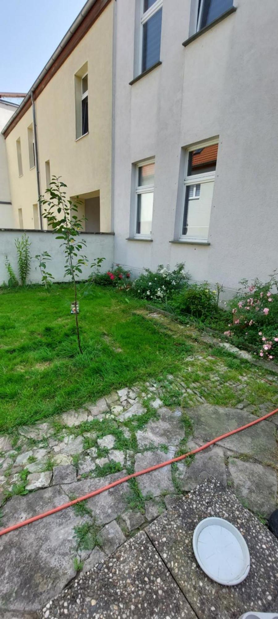 Ferienwohnung Am Bahnhof Bernburg Esterno foto